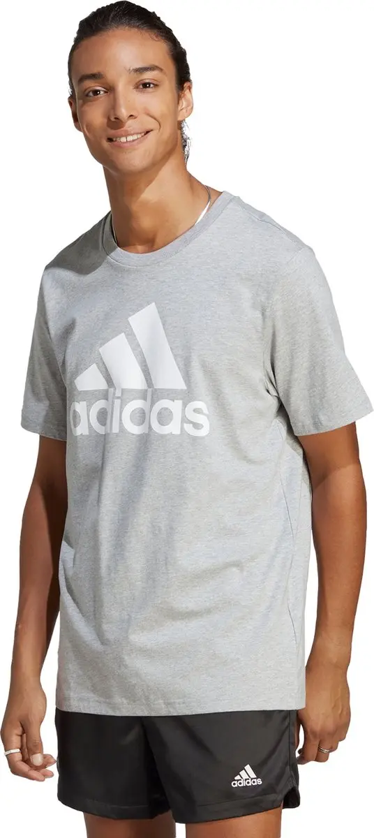 adidas Sportswear Essentials Big Jersey IC9350 T-shirt - Grijs - XL