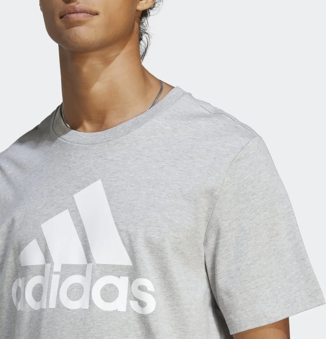 adidas Sportswear Essentials Big Jersey IC9350 T-shirt - Grijs - XL