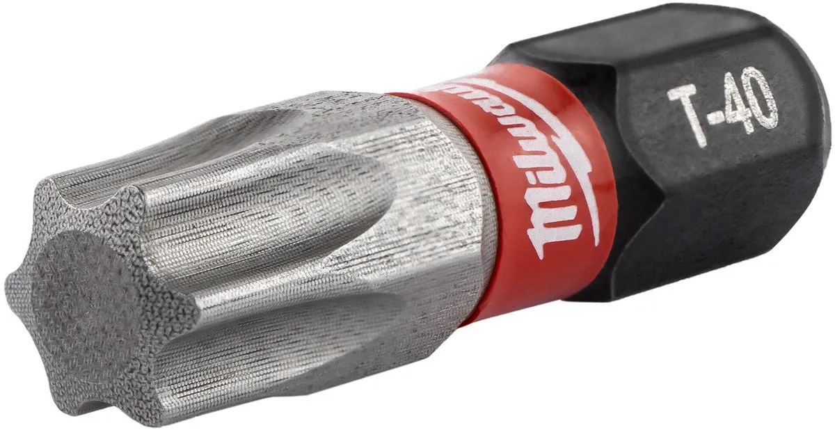 Milwaukee Shockwave Impact Duty TX40 Schroefbits - 25 Stuks - afbeelding 6 van 6