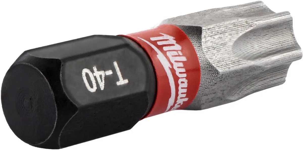 Milwaukee Shockwave Impact Duty TX40 Schroefbits - 25 Stuks