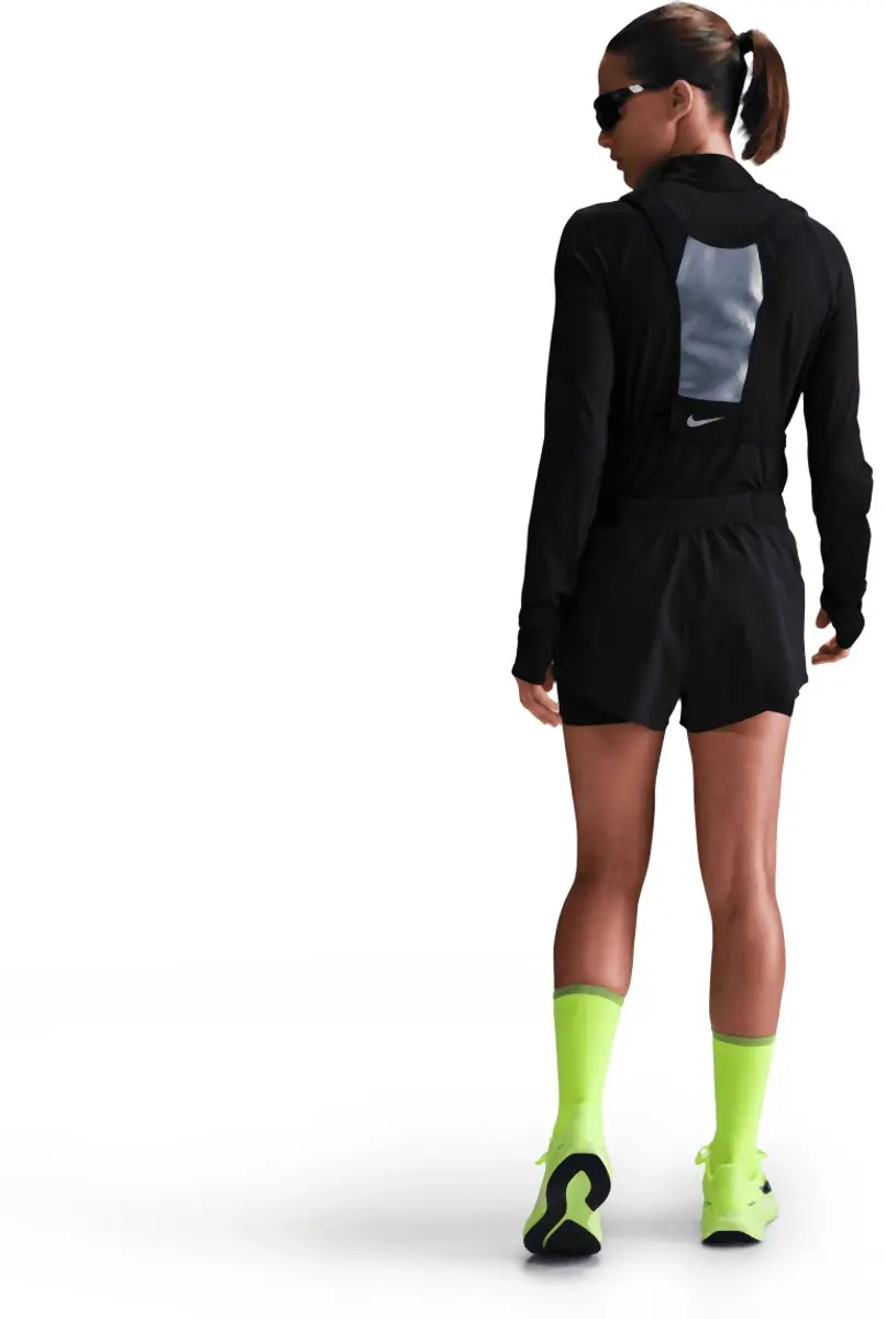 Nike Swift 2in1 Runningshorts HJ5376-010 - XS - Zwart