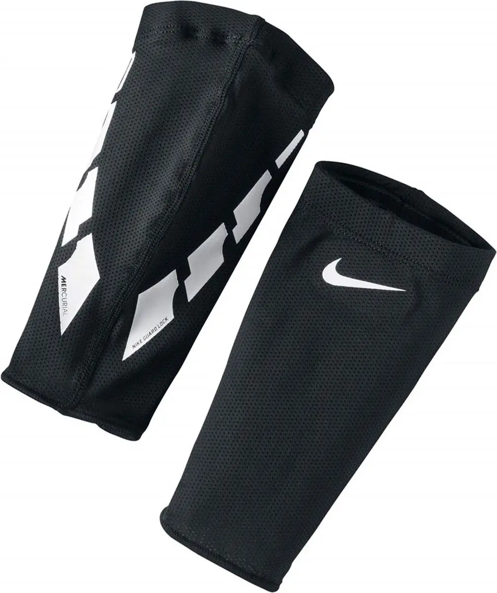 Nike Elite Guard Lock Scheenbeschermers - XL - Zwart