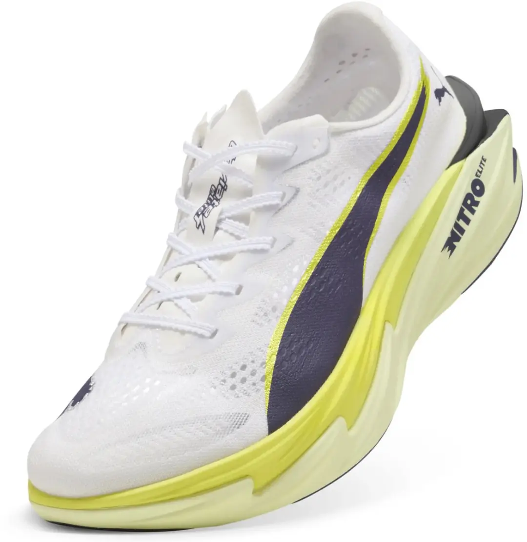 PUMA Deviate Nitro Elite 4 Hardloopschoenen - 39 - Wit