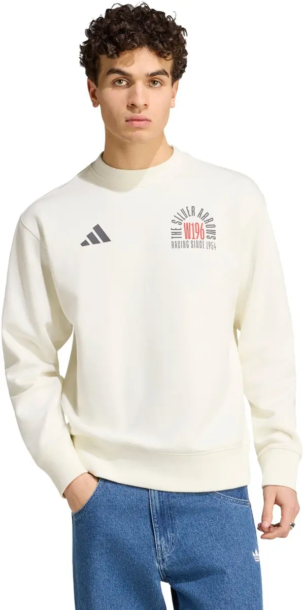 Adidas Performance Mercedes-AMG Petronas F1 Team Silver Arrows 1955 Sweatshirt M