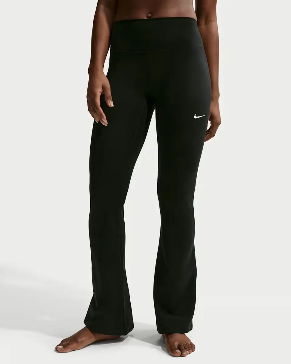 Nike Sportbroek One High Waist Flared Dames M
