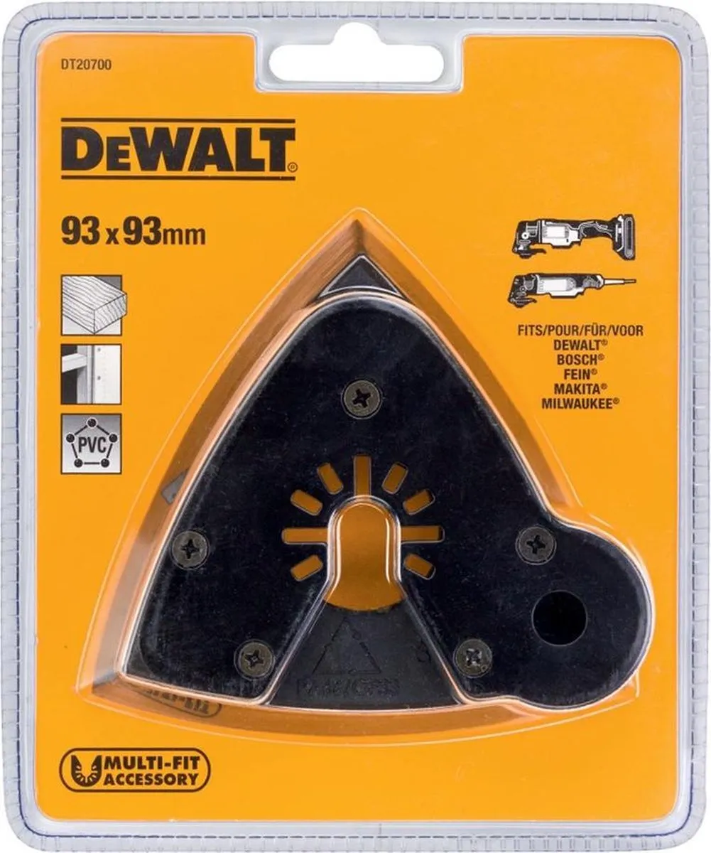 DeWalt DT20700 Universeel Schuurzool
