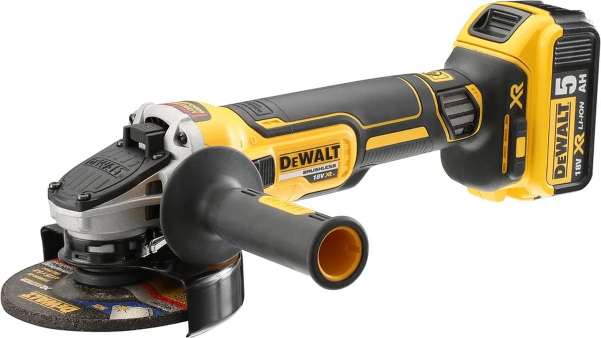 DeWalt DCG405P2-QW Haakse Slijper 18V