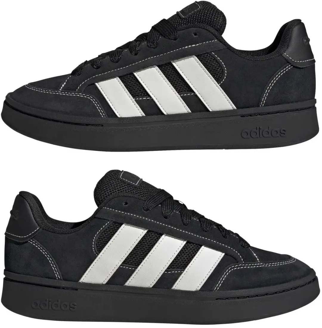 Adidas Grand Court Alpha Trainers 46 2/3 - Zwart/Wit/Koolstof