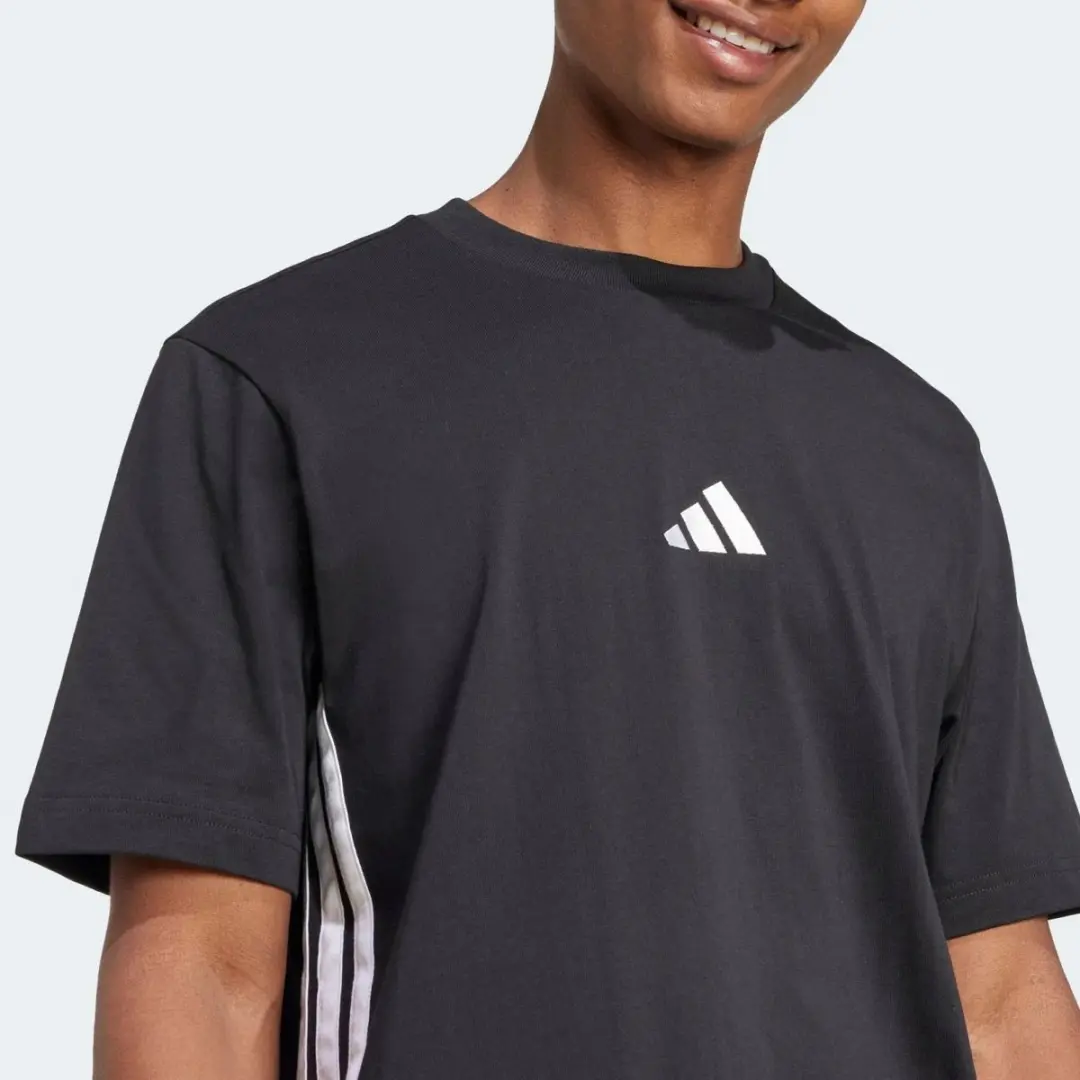 Adidas Sport T-Shirt M 3S Sj T - Zwart - afbeelding 6 van 6