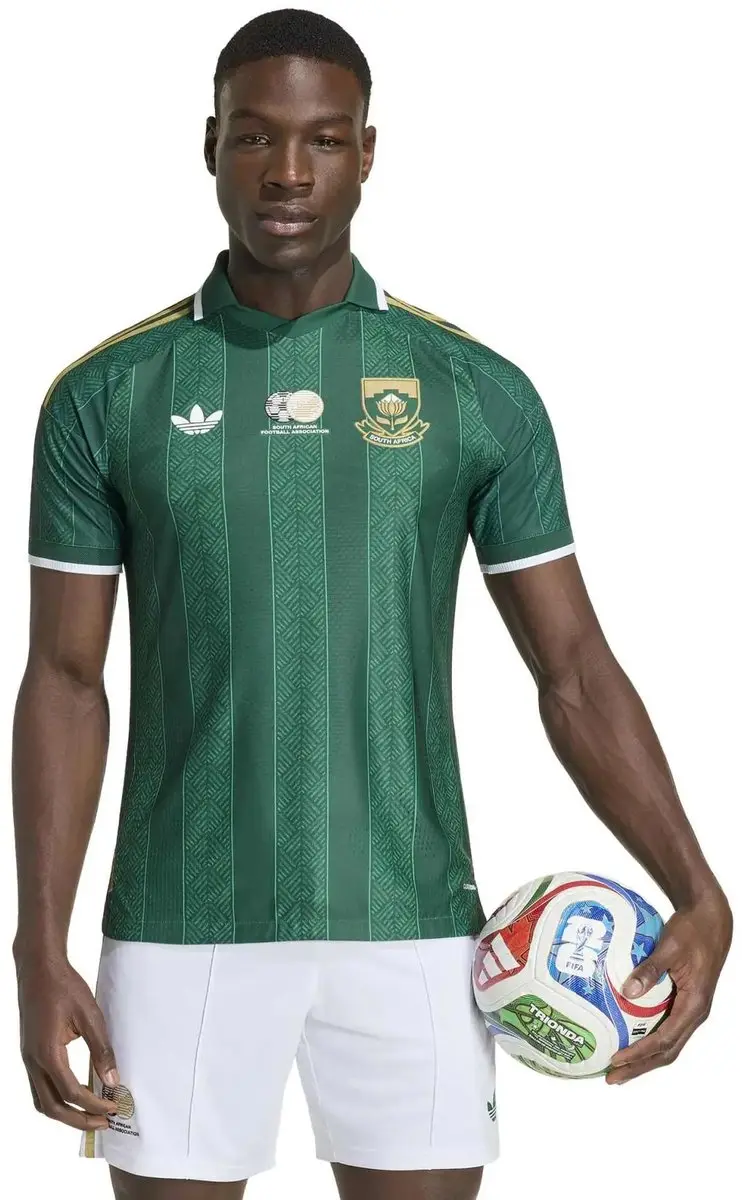 adidas Uitshirt Zuid-Afrika Coupe du Monde 2026 - M - drkgrn/teagrn