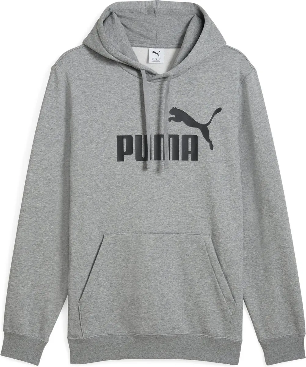 PUMA ESS No. 1 Logo Hoodie FL - Medium Gray Heather