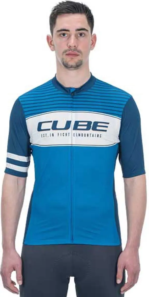 Cube Blackline Cmpt Korte Mouw Wielertrui