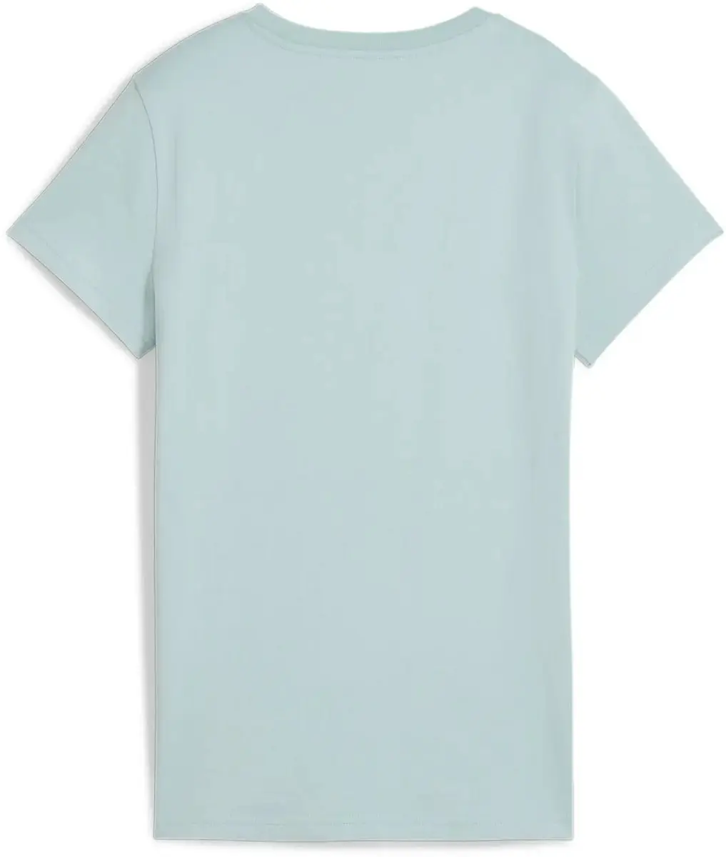 PUMA Ess Elevated Dames-T-shirt - XS - Groen