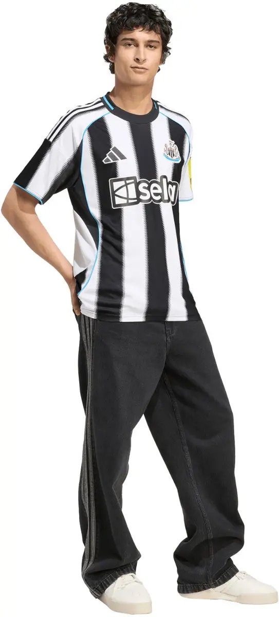 adidas T-shirt Heren Newcastle United FC 25/26 Home - M - Multicolor