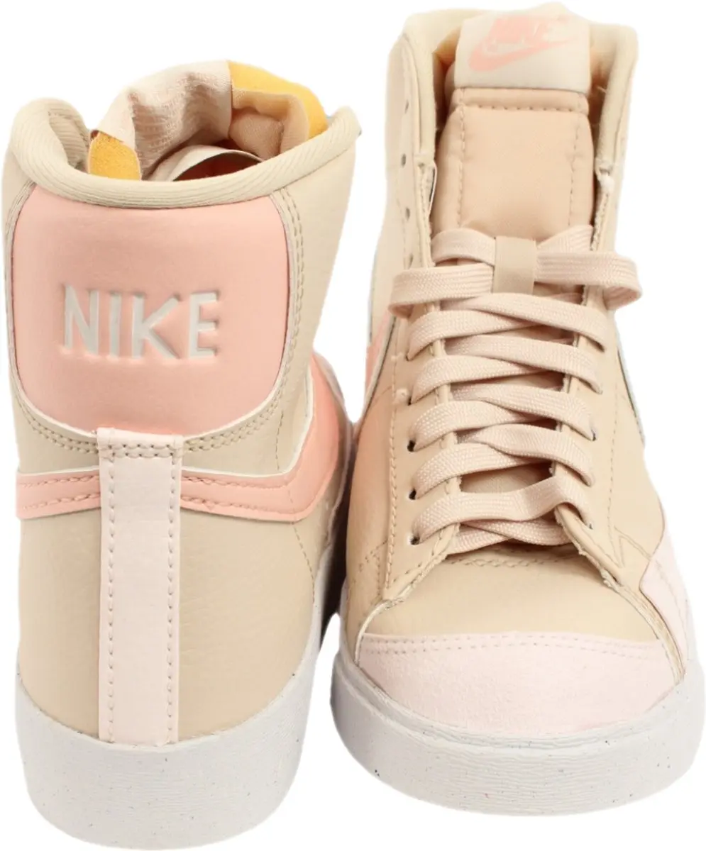 Nike Blazer Mid '77 Damesschoen 37.5 - Sanddrift/Light Soft Pink/Wit/Arctic Orange