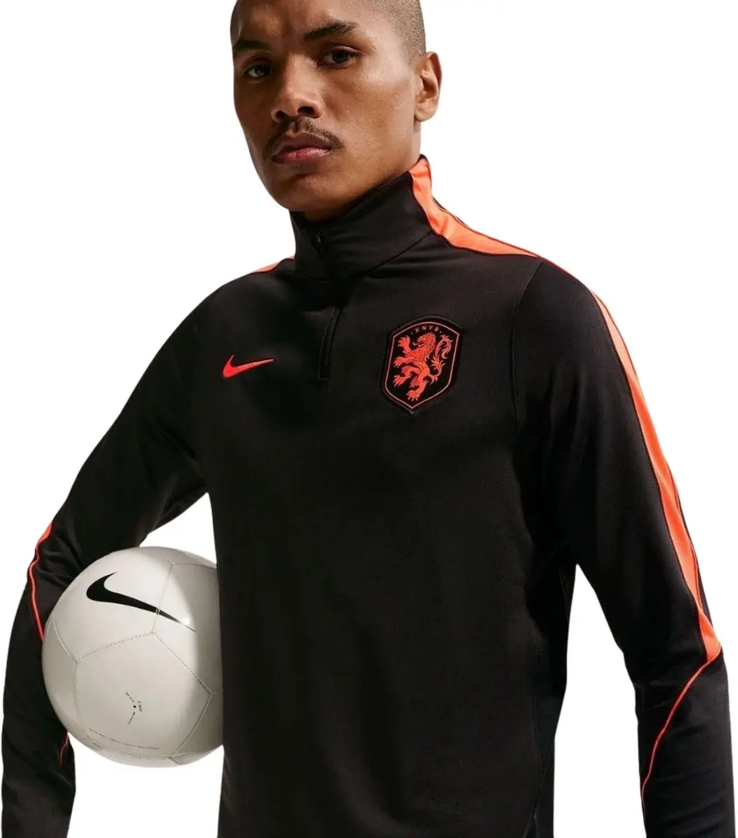 Nike Sporttrui IB5002-010 - Maat S - Zwart/ Oranje