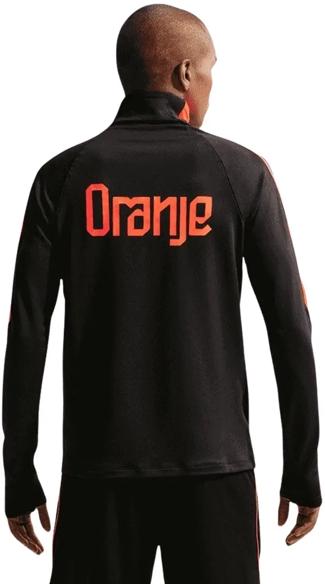 Nike Sporttrui IB5002-010 - Maat S - Zwart/ Oranje