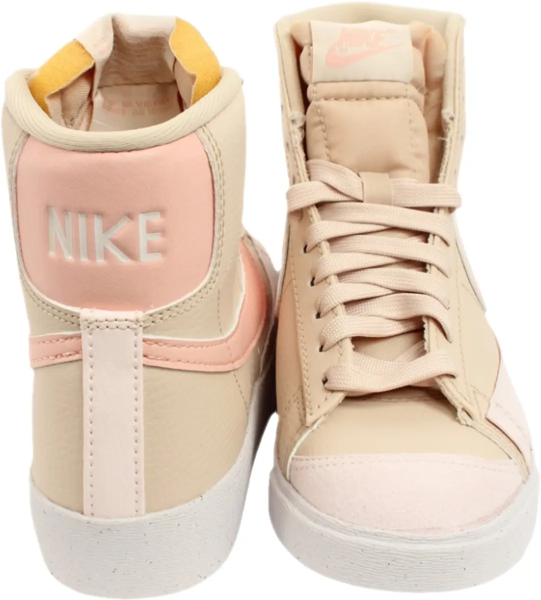 Nike Blazer Mid '77 Damesschoen 36 - Sanddrift/Light Soft Pink/Wit/Arctic Orange