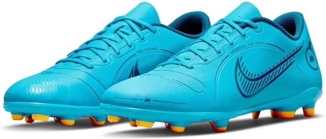 Nike Vapor 14 Club FG/MG - Maat 40.5 - Babyblauw