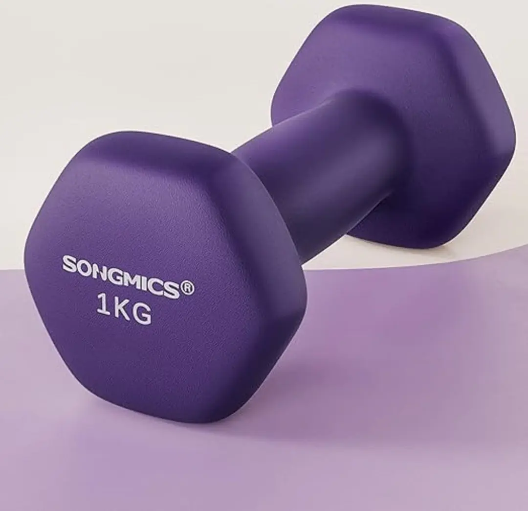 Songmics Dumbbellset 2x1 kg - Paars