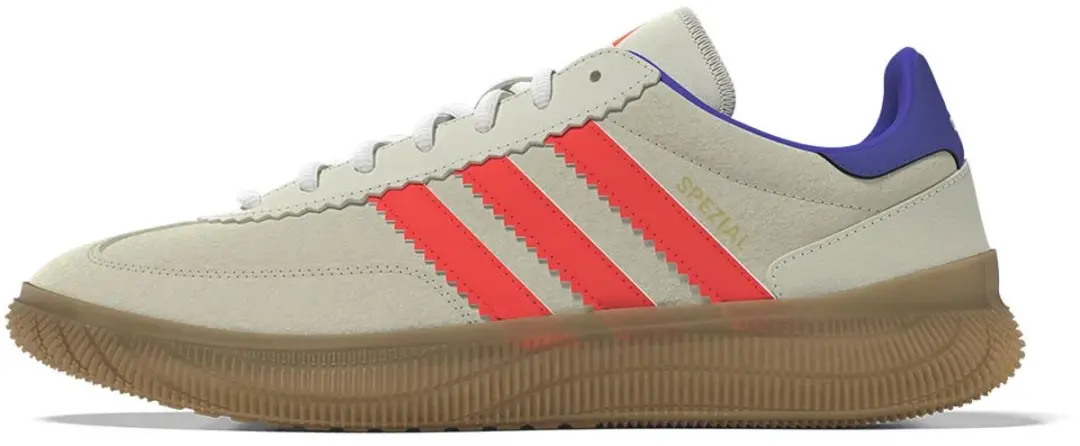 adidas HB Spezial Pro Sportschoenen FZ4654 - 43 1/3 - Wit/Bruin