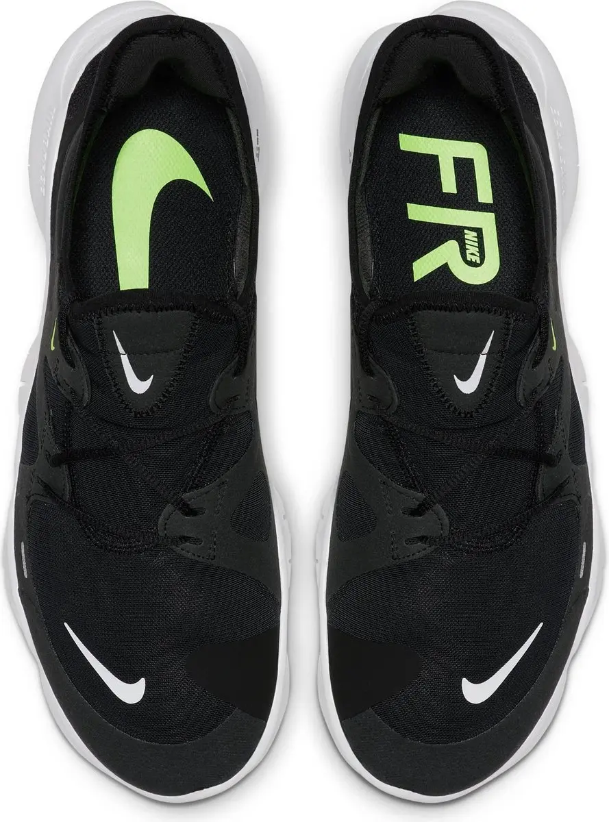 Nike Free RN 5.0 Heren Sportschoenen - Zwart/Wit - Maat 46