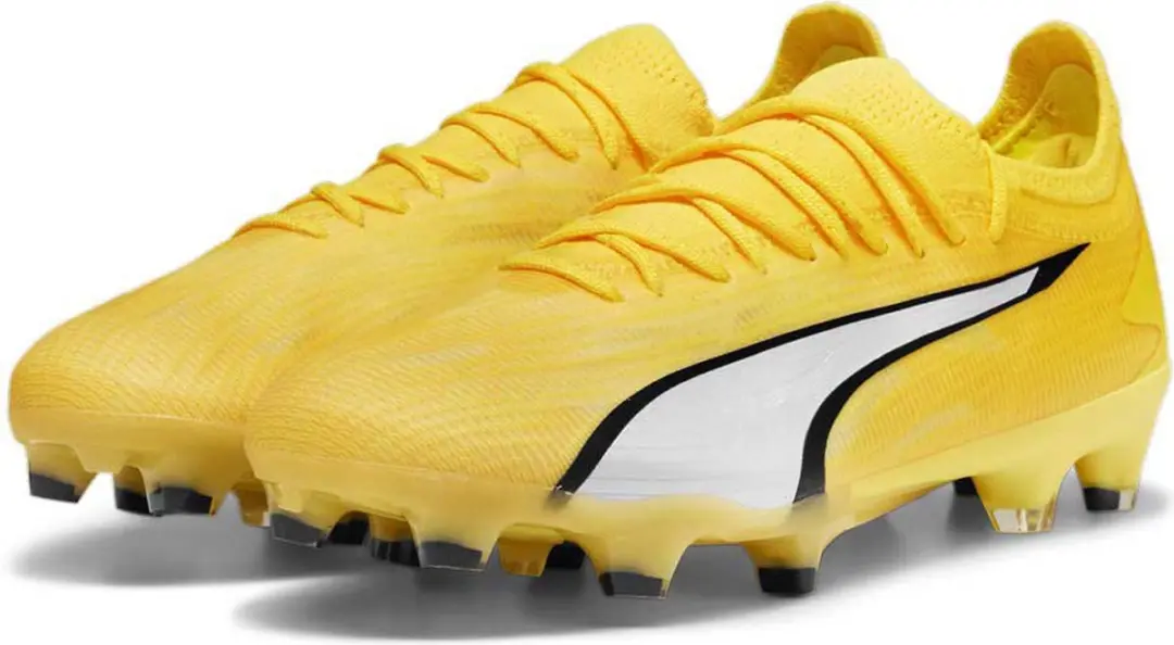 PUMA Ultra Ultimate FG/AG Dames Voetbalschoenen - Geel - Maat 40