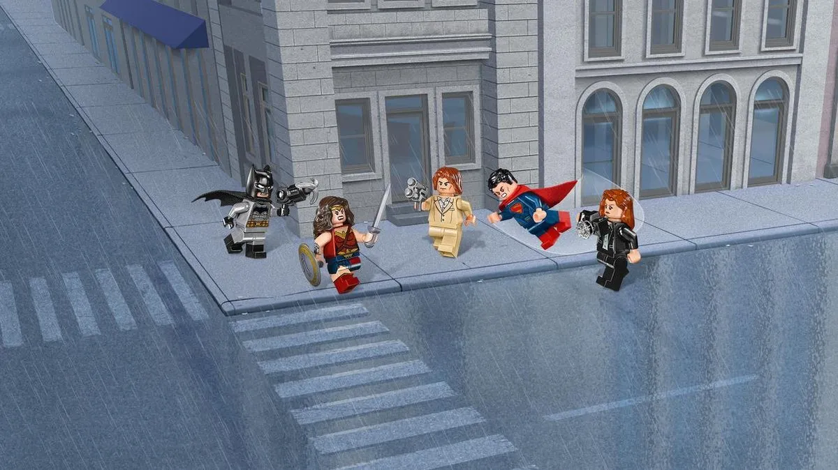 LEGO Super Heroes Luchtduel 76046 - 517 Stukken - 5 Minifiguren - afbeelding 6 van 6