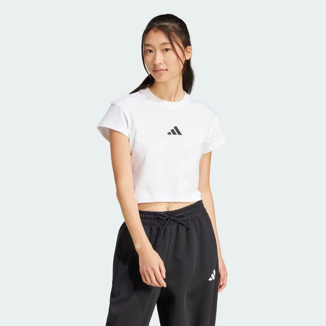 Adidas Future Icons Small Logo Baby T-shirt XL - Wit