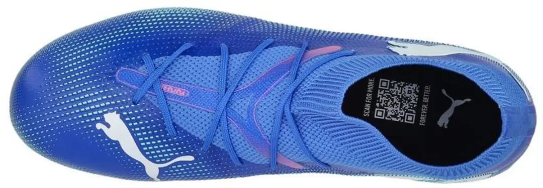 PUMA Future 7 Match MXSG Voetbalschoenen 43 - SG - Bluemazing/White/Electric Peppermint