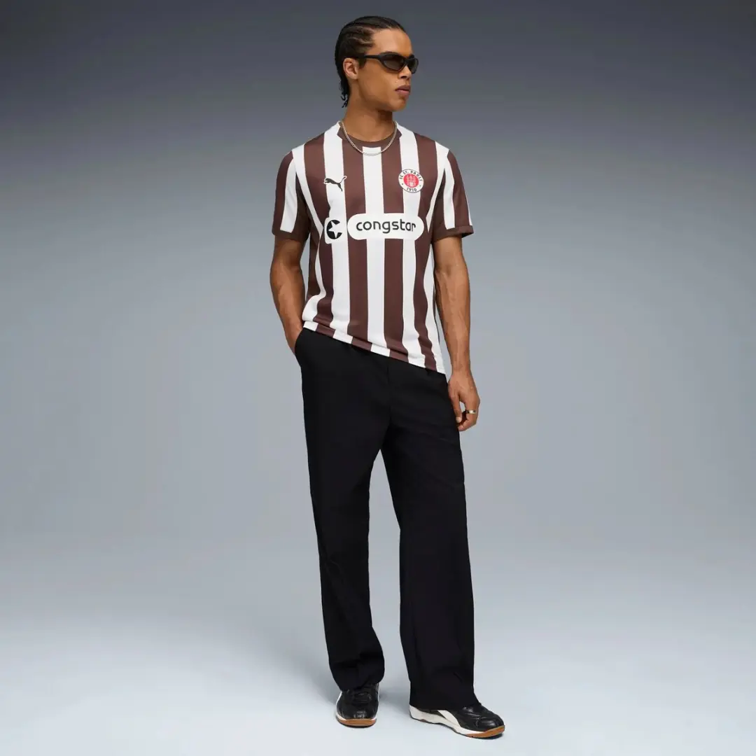PUMA Thuis Shirt FC St. Pauli 2025/26 - XS - Bruin