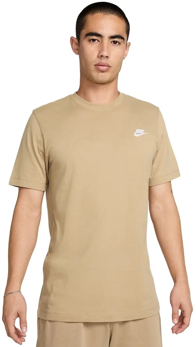 Nike Sportswear Club T-shirt Heren Beige - XXL - afbeelding 6 van 6