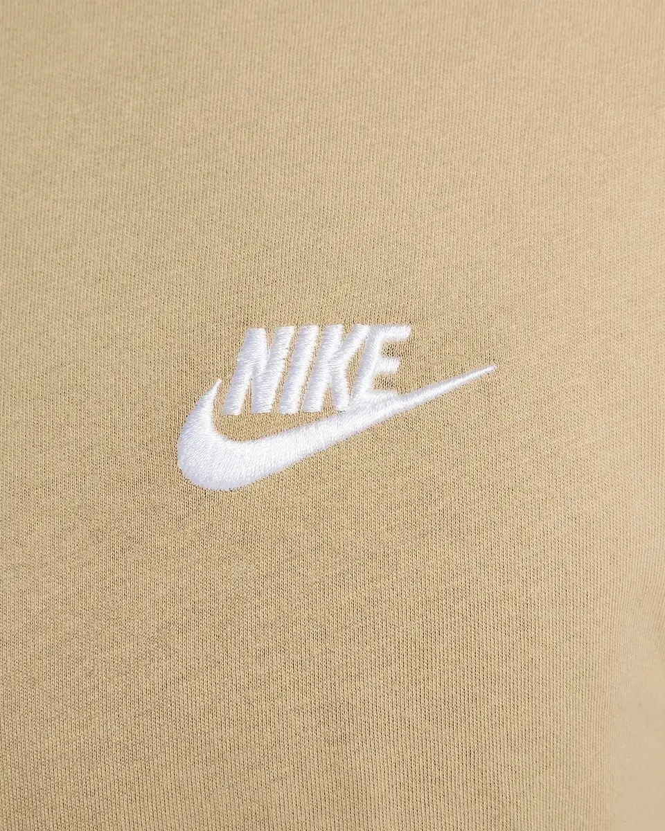 Nike Sportswear Club T-shirt Heren Beige - XXL