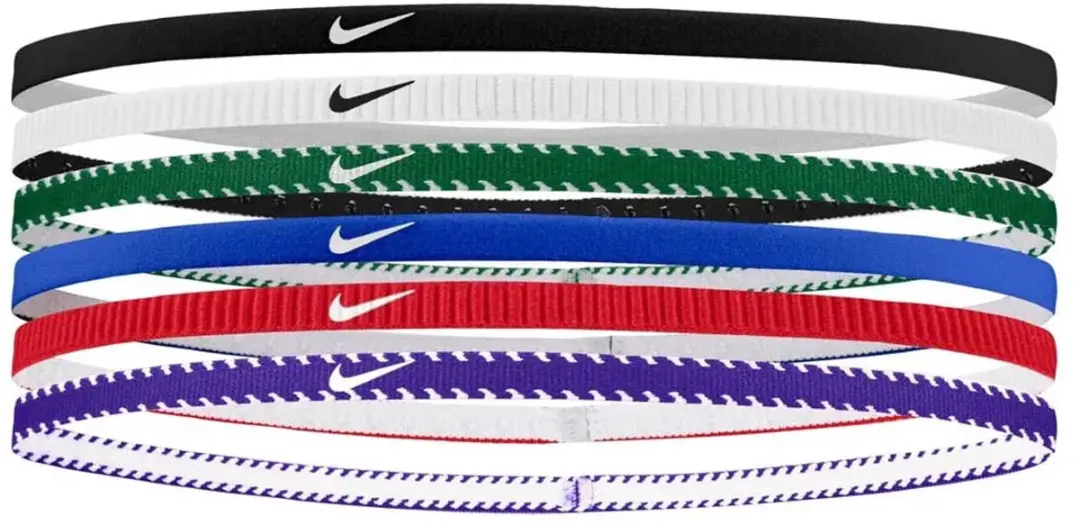 Nike Flex Classic Slim Haarbandjes - 6 Stuks - Multicolor