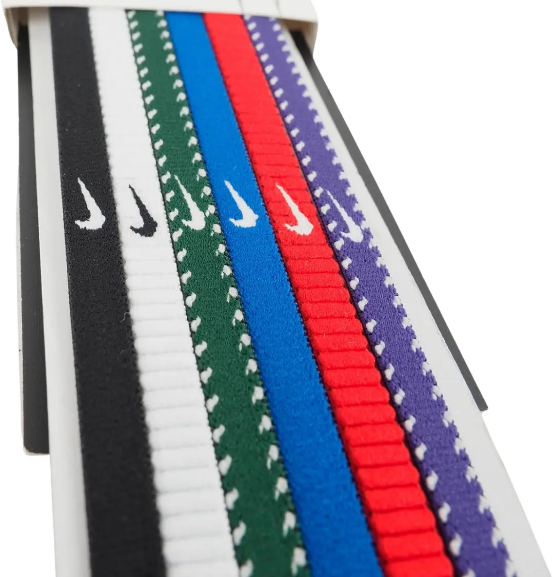 Nike Flex Classic Slim Haarbandjes - 6 Stuks - Multicolor