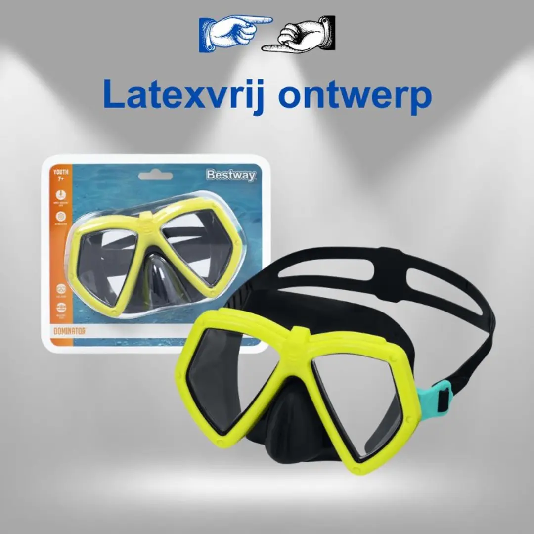 Bestway Zwemmasker 22040 - Geel