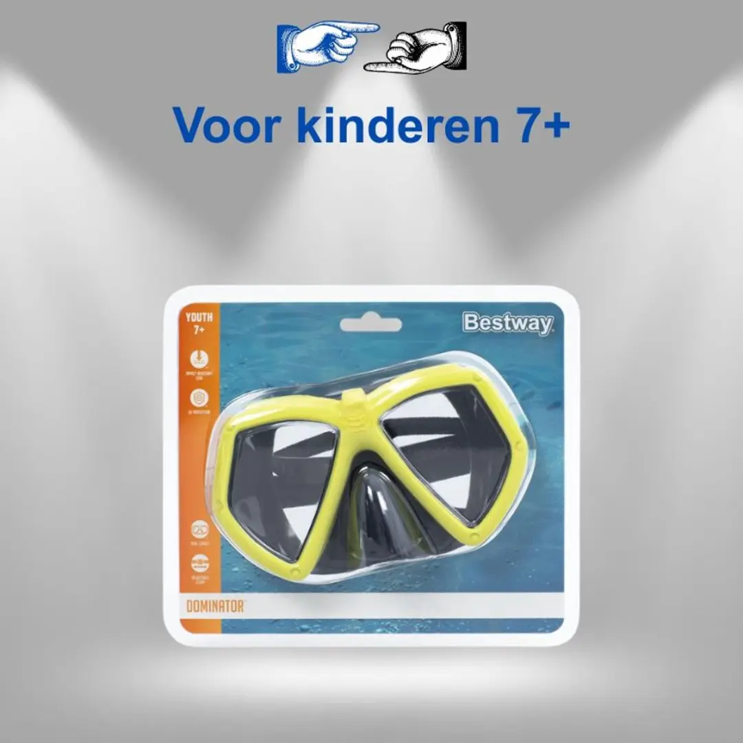 Bestway Zwemmasker 22040 - Geel