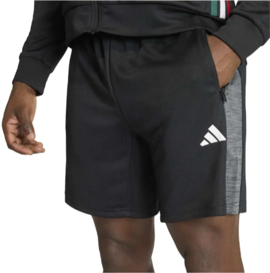 adidas Workout Ess All Set Heren Shorts - Maat M - Zwart/Grijs