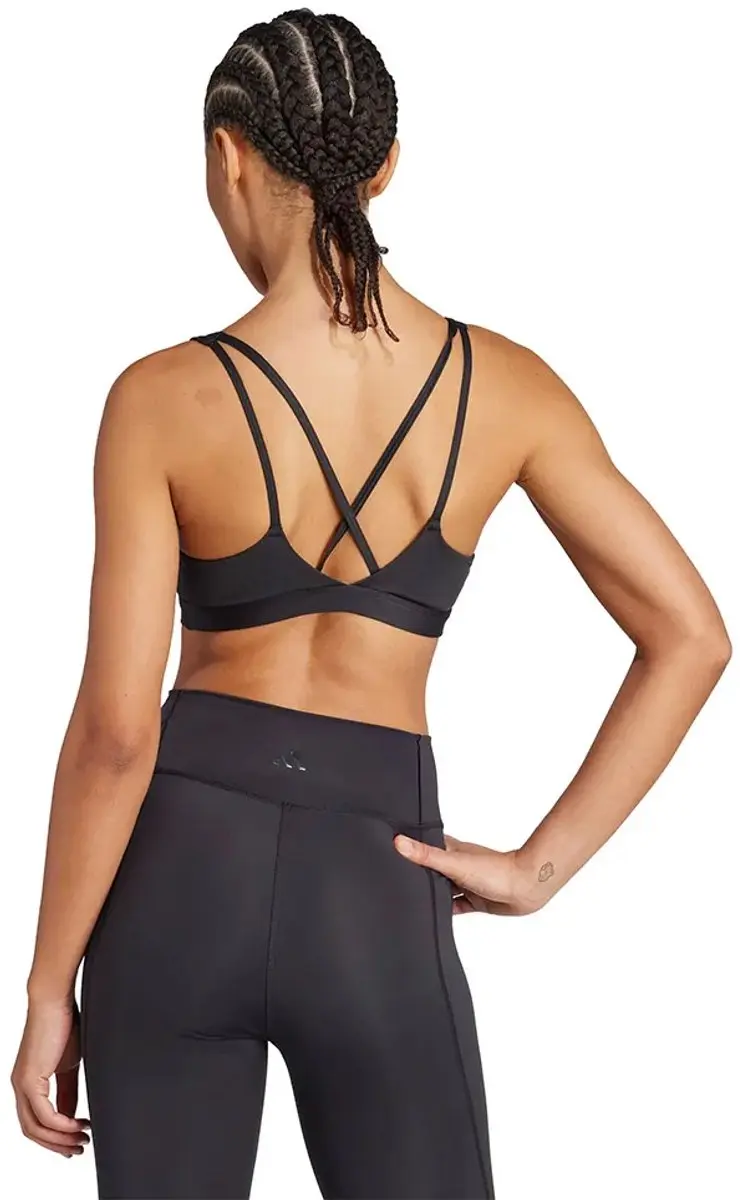 Adidas All Me Essentials Sportbeha - Medium Impact - Zwart