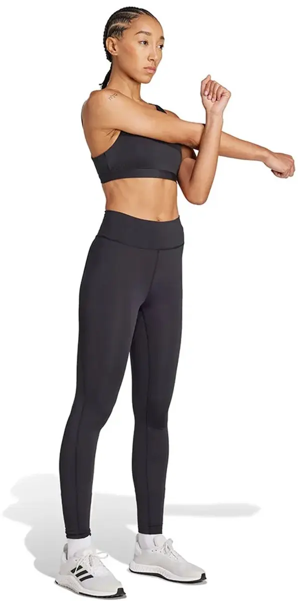 Adidas All Me Essentials Sportbeha - Medium Impact - Zwart - afbeelding 6 van 6