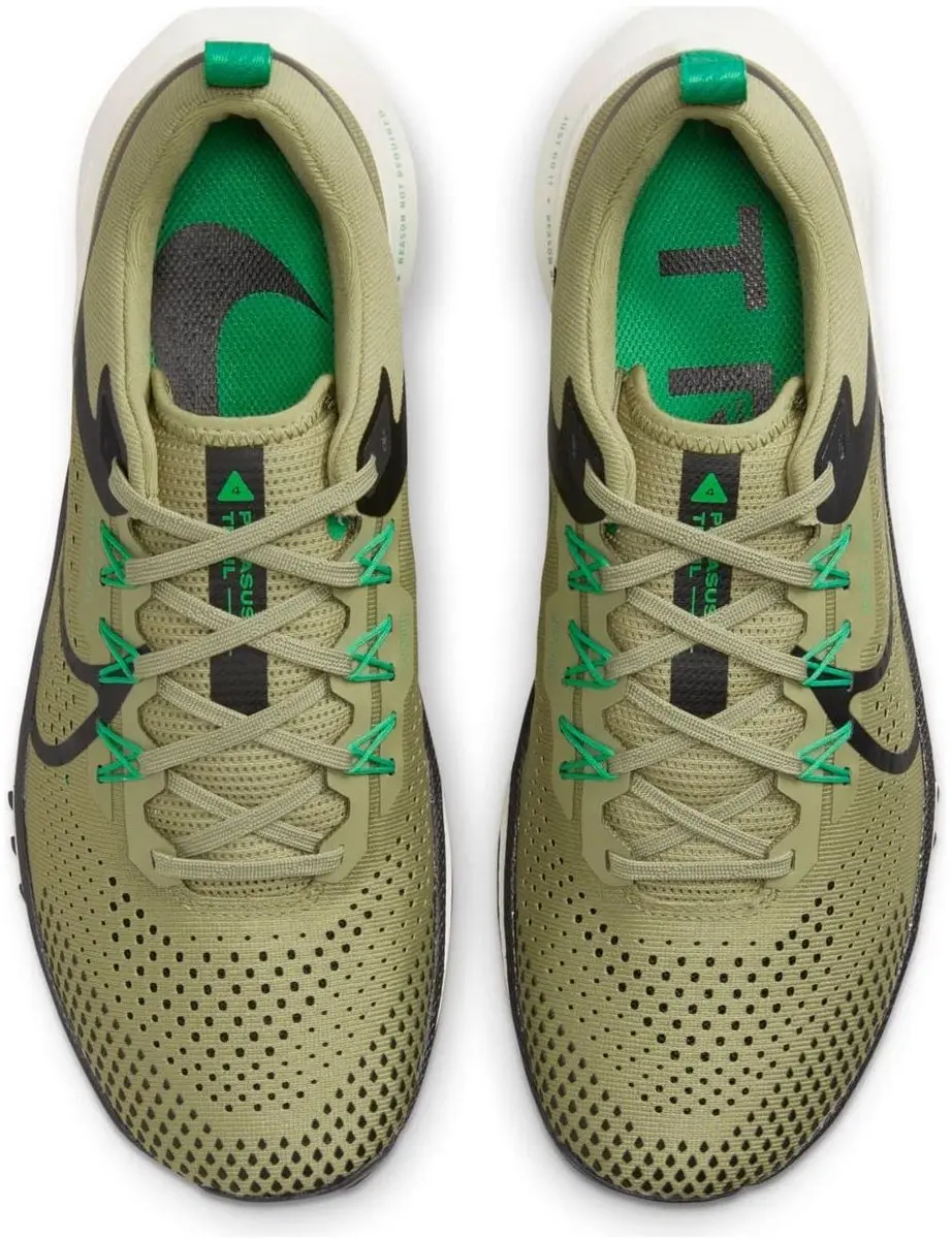 Nike React Pegasus Trail 4 Trailrunningschoenen 40.5 - Neutral Olive