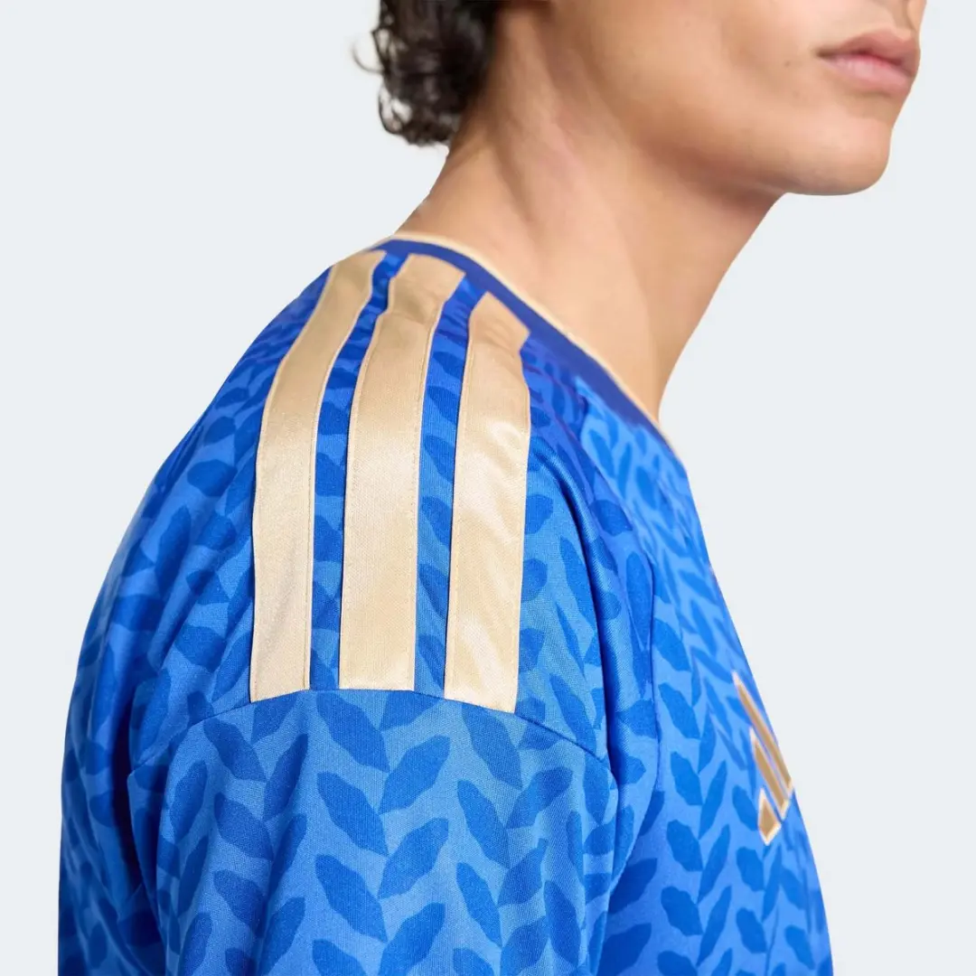 Adidas Italië Thuis Shirt Heren JL6937 - S - Blauw/Goud