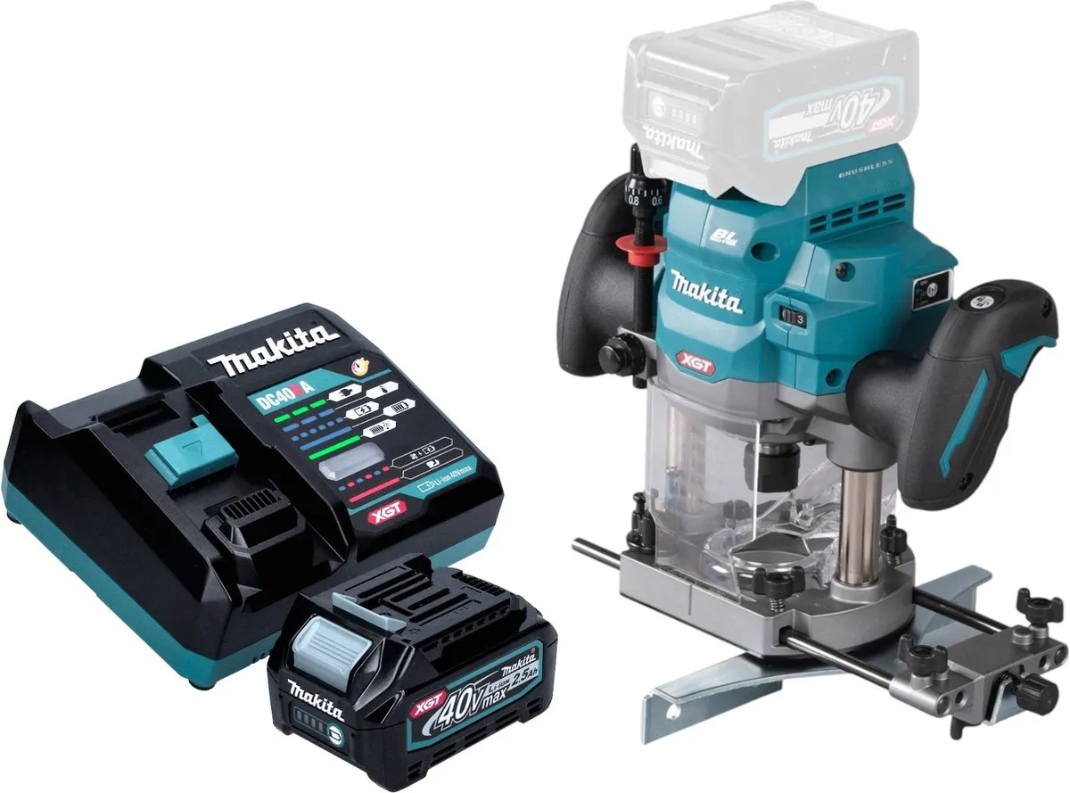 Makita RP 001 GD101 Draadloze Bovenfrees 12mm