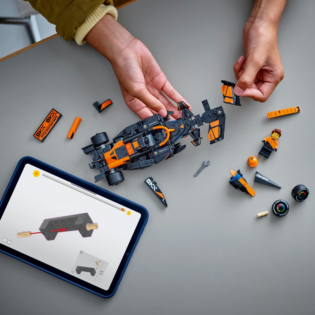 LEGO Speed Champions McLaren F1 Team MCL38 racewagen Set - 77251