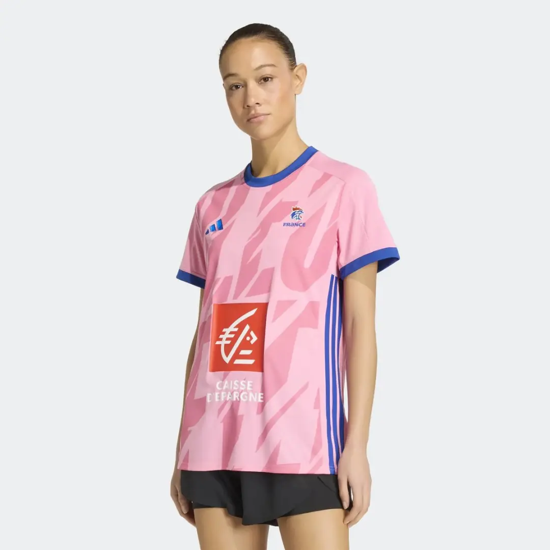 adidas Derde Uitshirt Frankrijk 2026/27 OEP96 - XL - Gelukzalig roze