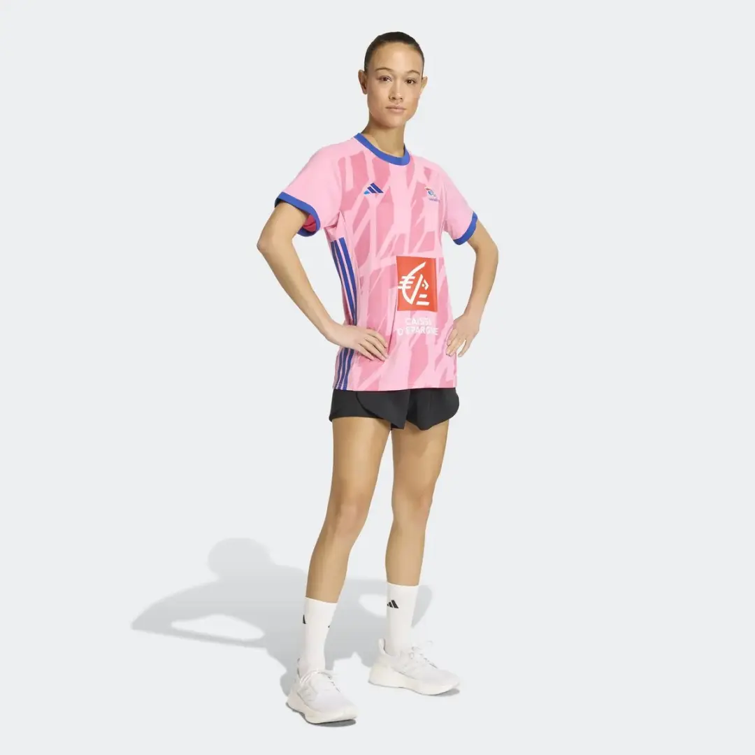 adidas Derde Uitshirt Frankrijk 2026/27 OEP96 - XL - Gelukzalig roze