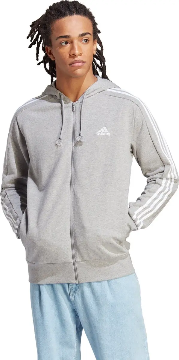 adidas Sportswear Essentials French Terry 3-Stripes Ritshoodie