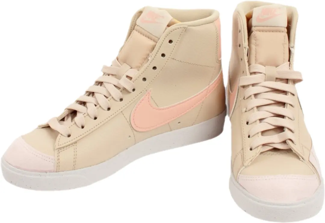 Nike Blazer Mid '77 Damesschoen 36.5 - Sanddrift/Light Soft Pink/Wit/Arctic Orange