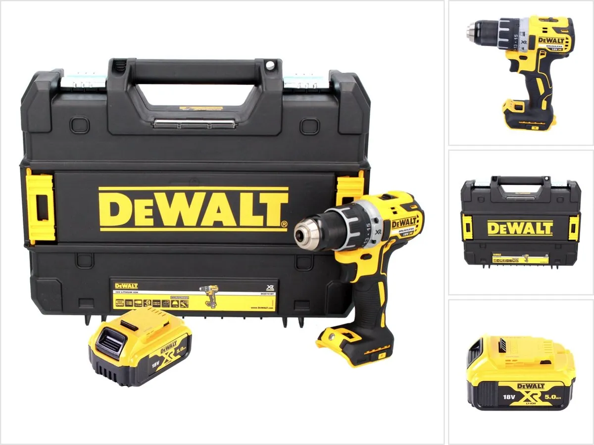 DeWalt DCD791NT Accuboormachine 18V 70Nm Borstelloos