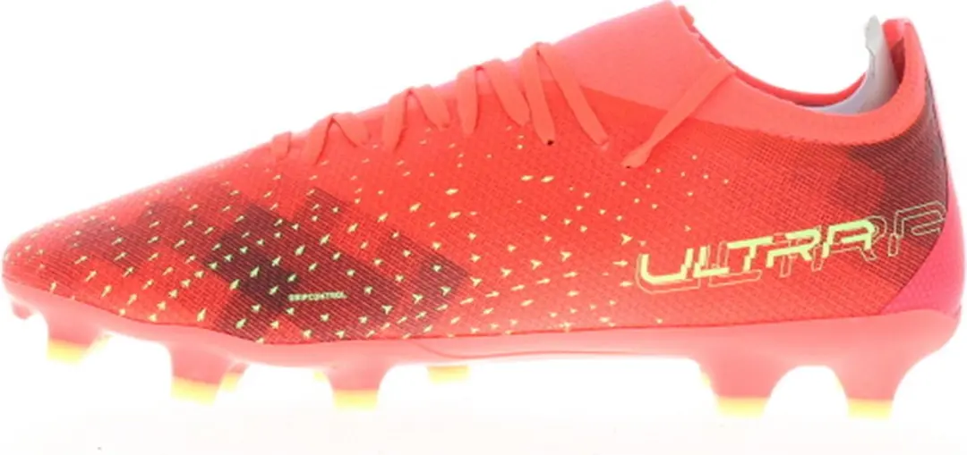 PUMA Ultra Match Sportschoenen 44.5 - FG - Oranje/Rood/Geel
